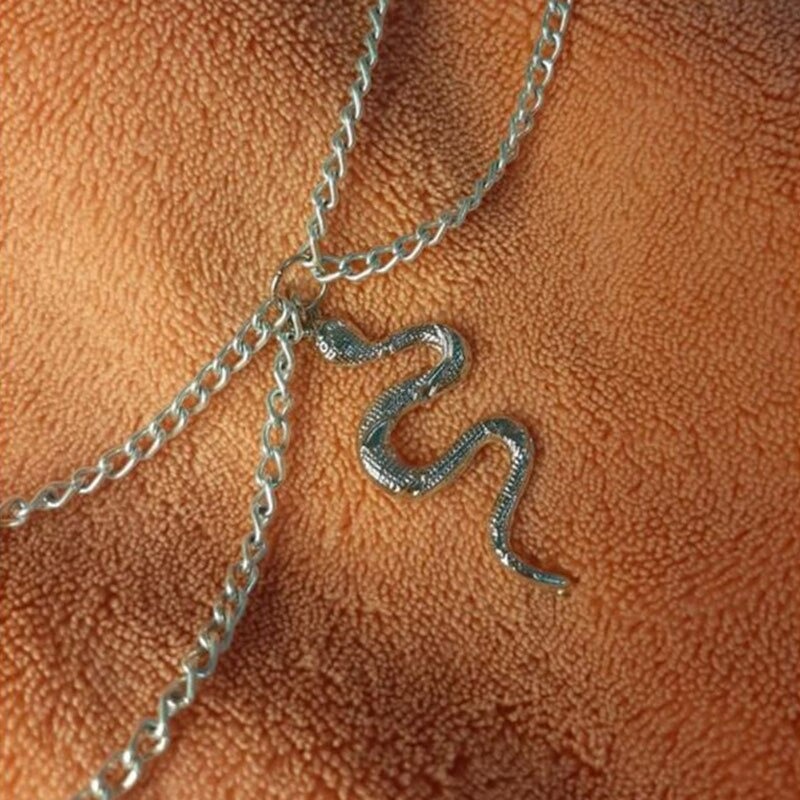Double collier serpent