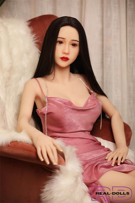 Poupée sexuelle sexy asiatique en brune 158 cm #318